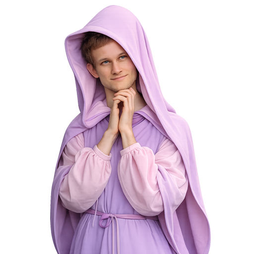Mysterious hooded character